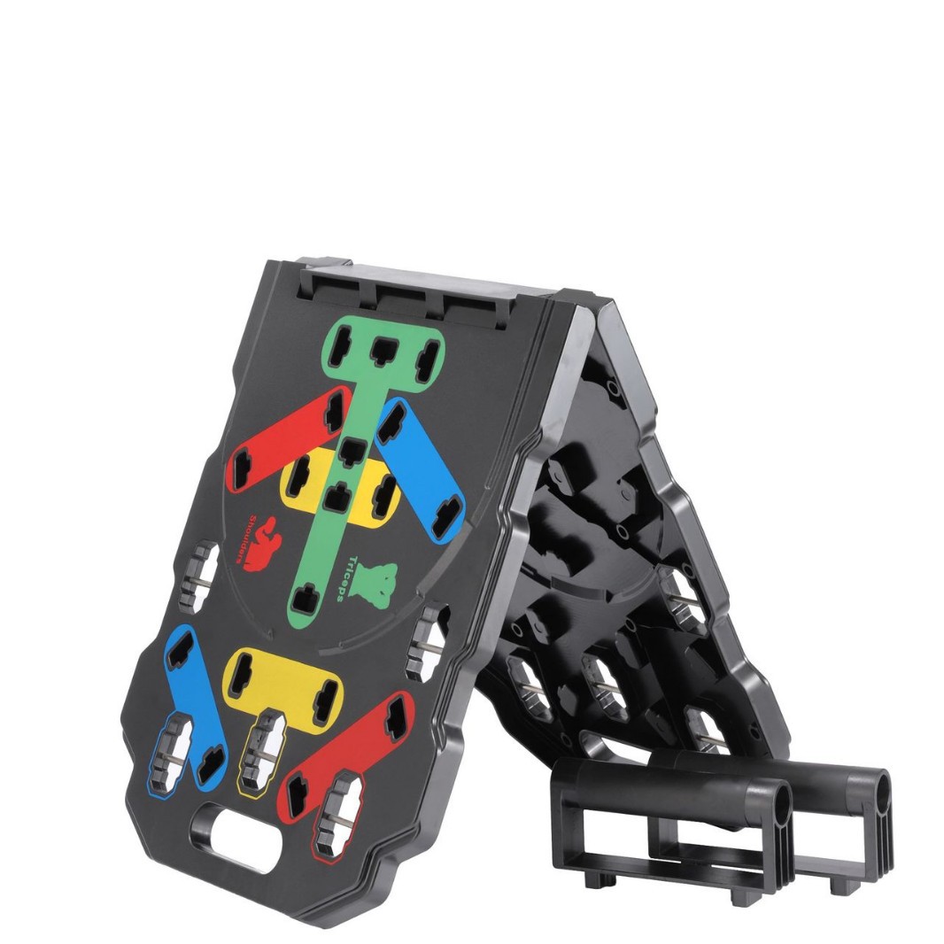 Push Up Board Foldable Multi Function - Przenośna, składana, wielofunkcyjna deska do pompek
