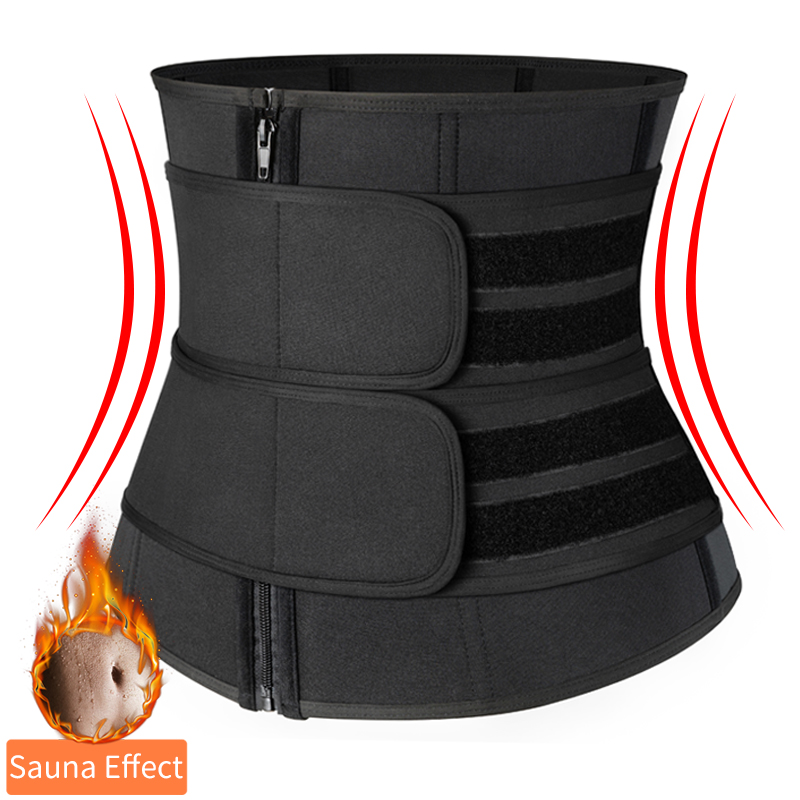 Sweat Waist Trainer Belt Neoprene - Pas wyszczuplający z neoprenu, modelujący sylwetkę,