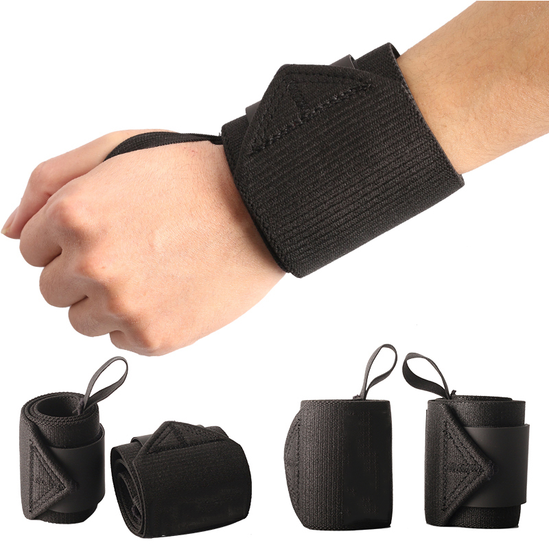 Wrist Wraps Weightlifting Support - Wyściełana, twarda opaska na nadgarstek, stabilizator