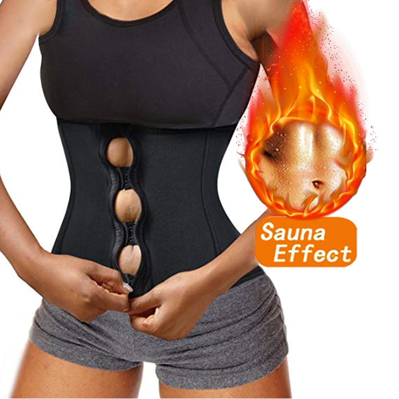 Sweat Waist Trainer Belt Neoprene - Damski trener talii, modelujący sylwetkę, z