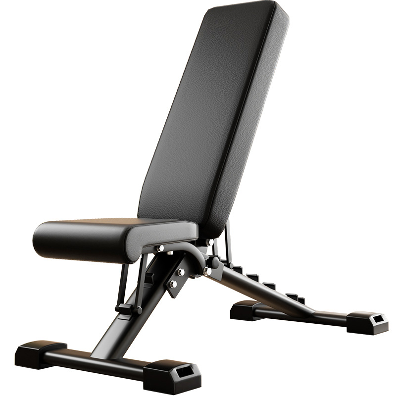 Fitness Equipment - Składany stołek do ćwiczeń z hantlami,