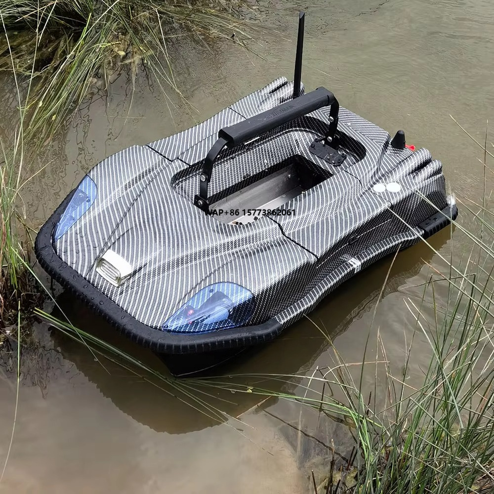 Fishing - Zdalnie sterowana łódka zanętowa RC o