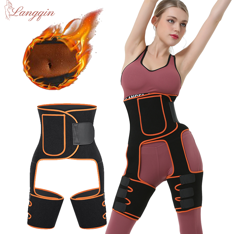 Sweat Waist Trainer Belt Neoprene - Wyszczuplający kompres spalający tłuszcz Sauna Opaski