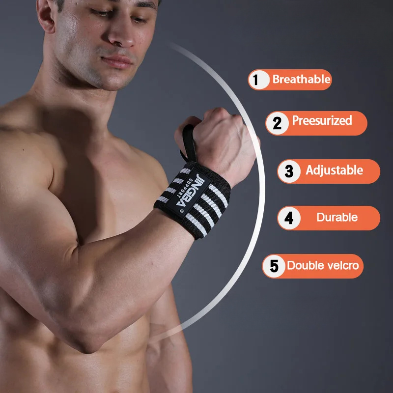 1 szt. Opaska na nadgarstek, s – Wrist Wraps Weightlifting Support recenzja i cena
