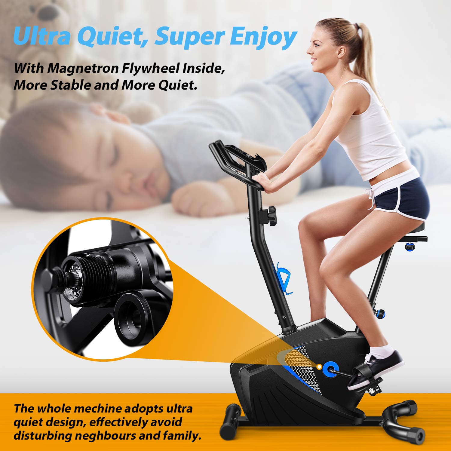 Rower do ćwiczeń z regulowanym – Exercise Bike Magnetic Resistance recenzja i cena
