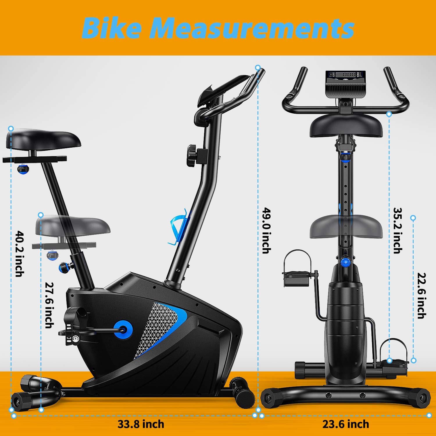 Rower do ćwiczeń z regulowanym – Exercise Bike Magnetic Resistance recenzja i cena