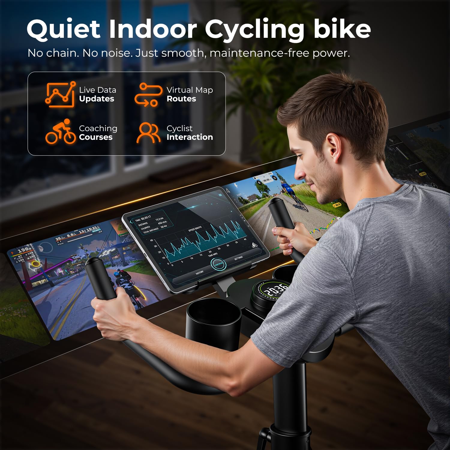 Rower do ćwiczeń z odporem mag – Exercise Bike Magnetic Resistance recenzja i cena