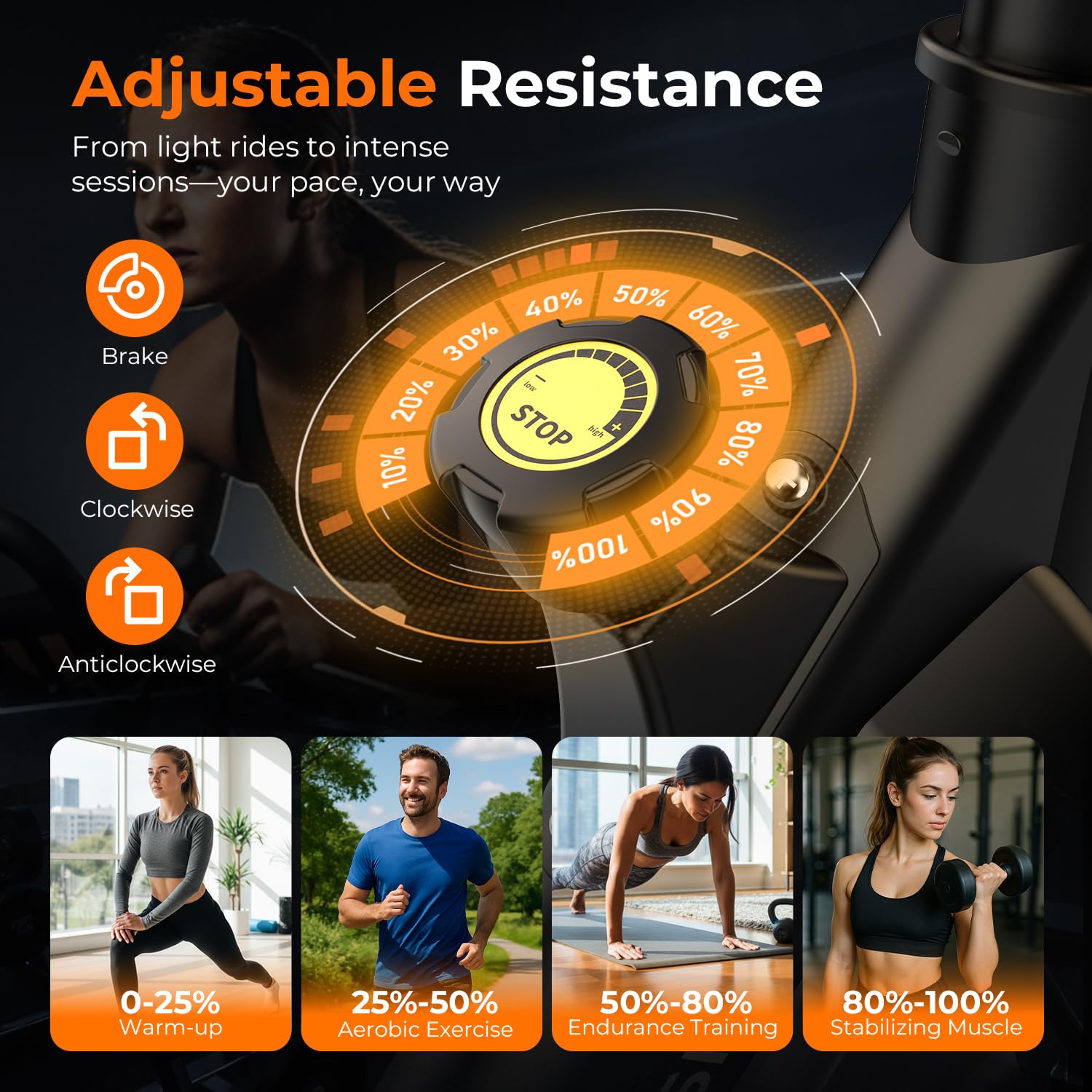 Rower do ćwiczeń z odporem mag – Exercise Bike Magnetic Resistance recenzja i cena