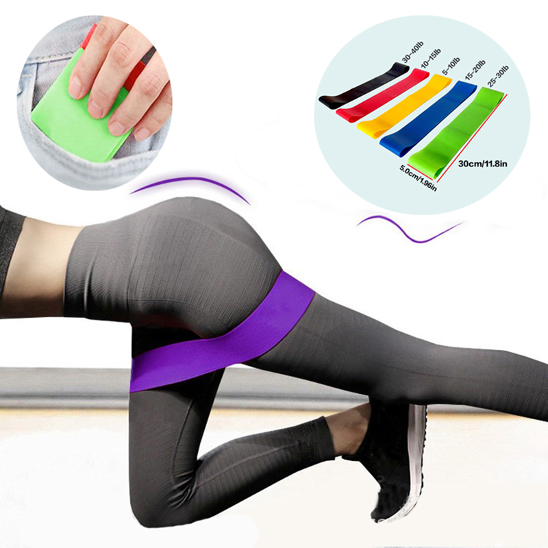 5 szt. Opaska oporowa do jogi  – Pilates Bar Kit With Resistance Bands recenzja i cena