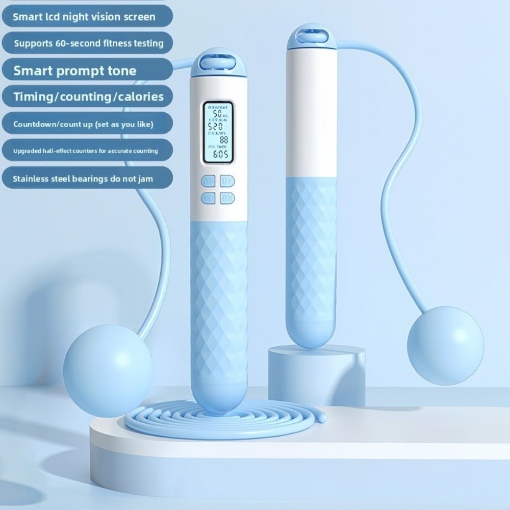 Przenośna bezprzewodowa skakan – Smart Jump Rope Digital Counter recenzja i cena
