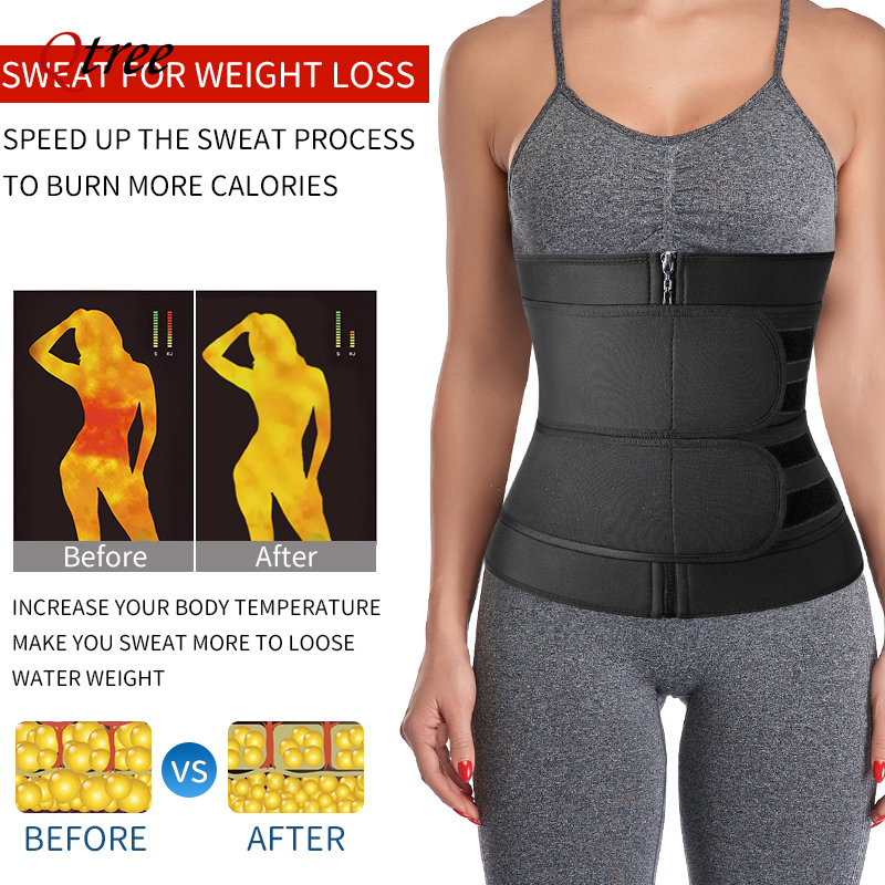 Qtree Waist Trainer Plus Size  – Sweat Waist Trainer Belt Neoprene recenzja i cena