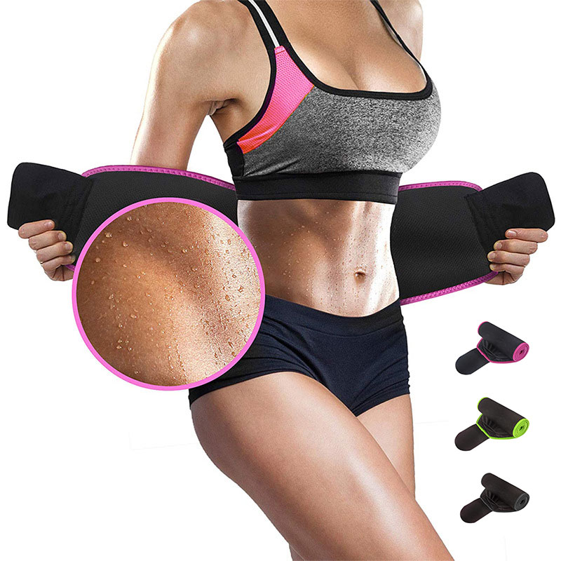 1PC Pas wyszczuplający talię P – Sweat Waist Trainer Belt Neoprene recenzja i cena