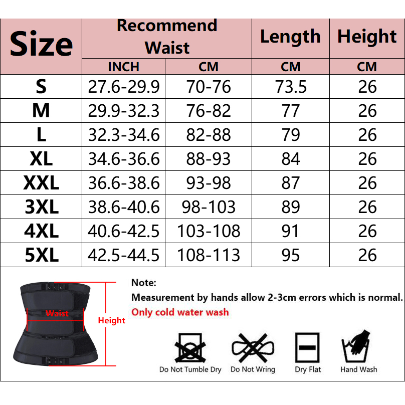 Damski regulowany pas wyszczup – Sweat Waist Trainer Belt Neoprene recenzja i cena