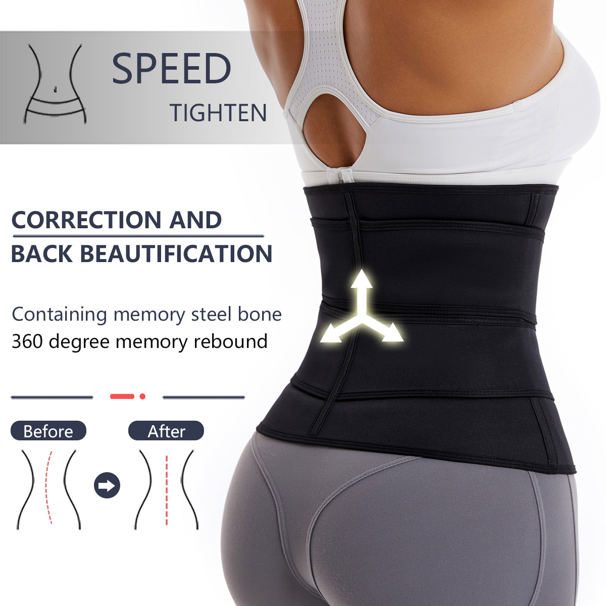 Damski pas wyszczuplający z po – Sweat Waist Trainer Belt Neoprene recenzja i cena