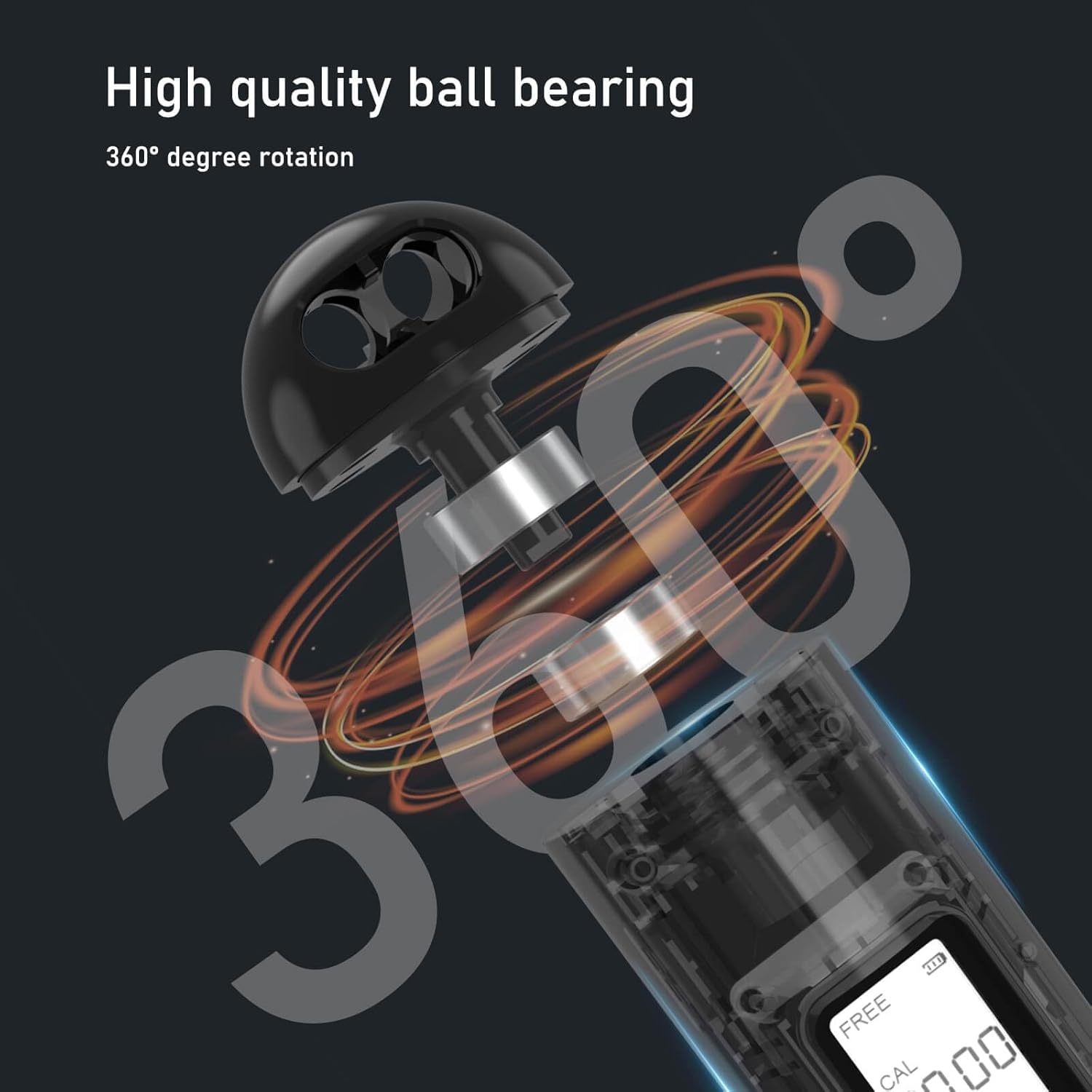 Inteligentna skakanka 2 w 1 z  – Smart Jump Rope Digital Counter recenzja i cena