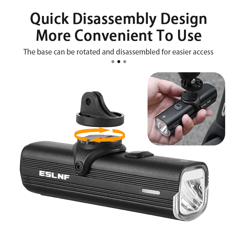 Przednia lampka rowerowa ESLNF – Rechargeable Bicycle Headlight 1000 Lumen recenzja i cena
