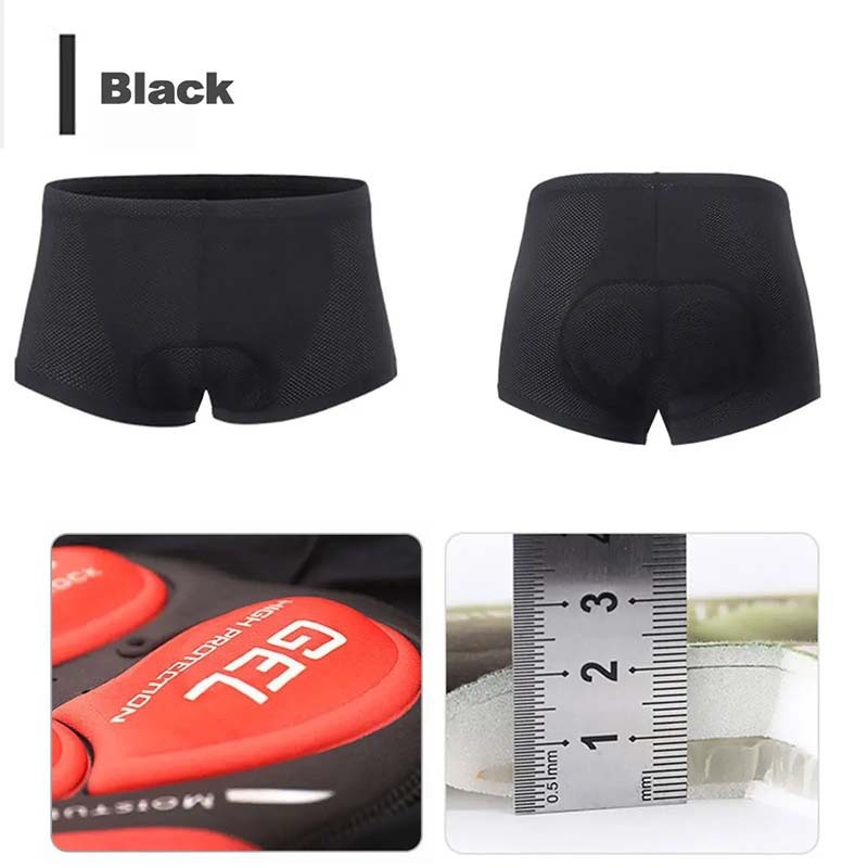 Spodenki rowerowe męskie, oddy – Padded Cycling Shorts 5D Gel recenzja i cena