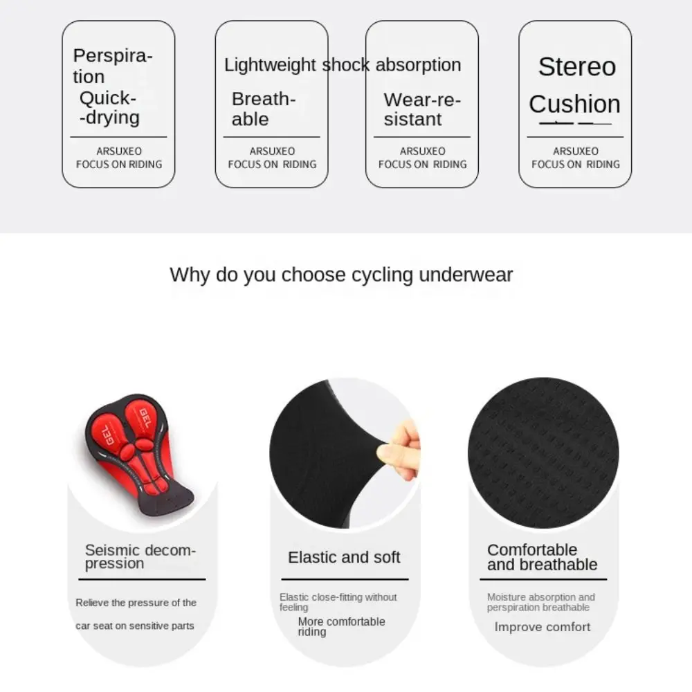 Męskie spodenki rowerowe z wkł – Padded Cycling Shorts 5D Gel recenzja i cena