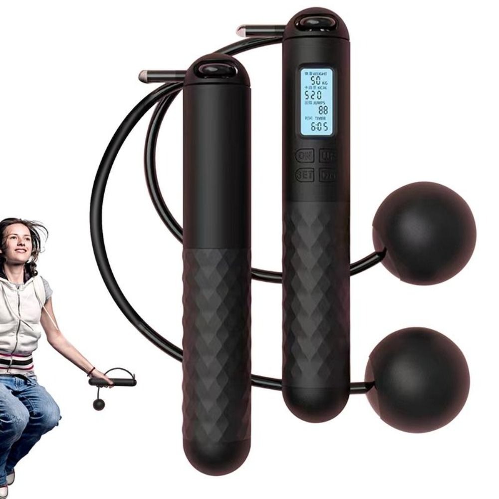 Bezprzewodowa skakanka bez lin – Smart Jump Rope Digital Counter recenzja i cena