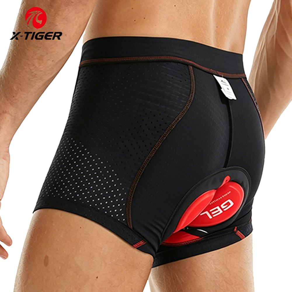 X-Tiger bielizna rowerowa Pro  – Padded Cycling Shorts 5D Gel recenzja i cena