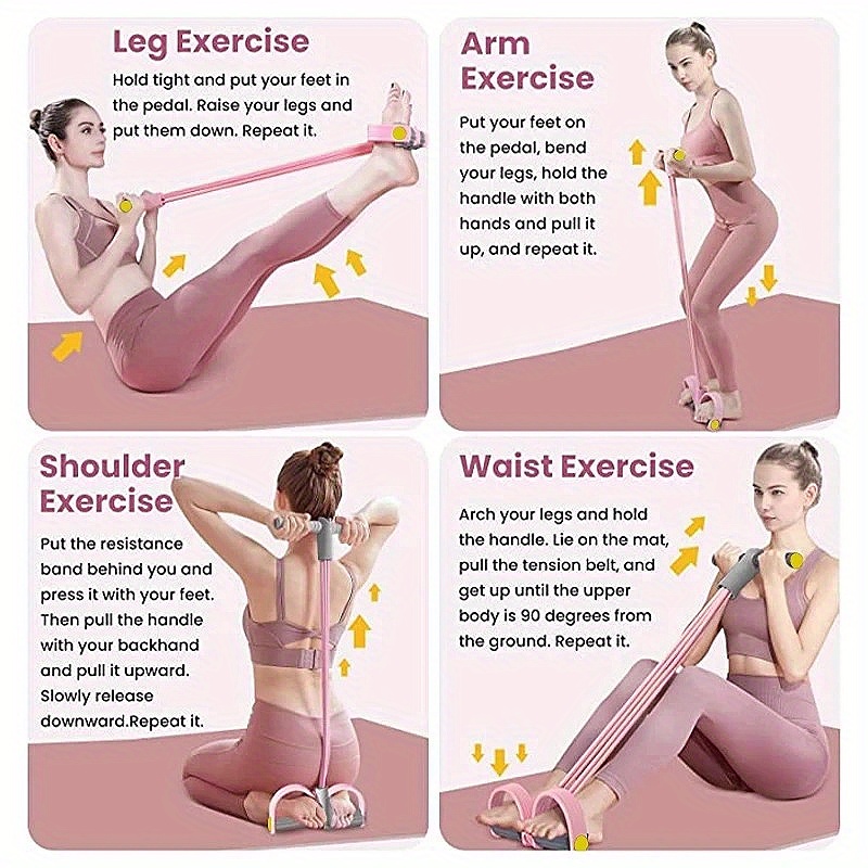 Wielofunkcyjny zestaw taśm opo – Resistance Bands Set With Handles recenzja i cena