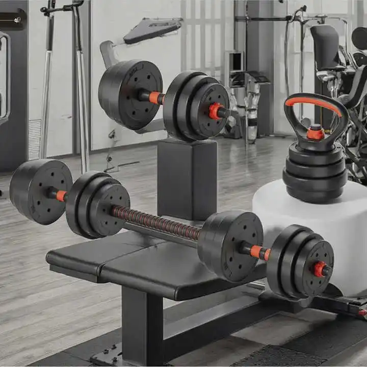 Regulowany zestaw hantli, para – Adjustable Dumbbell Pair 40Kg recenzja i cena