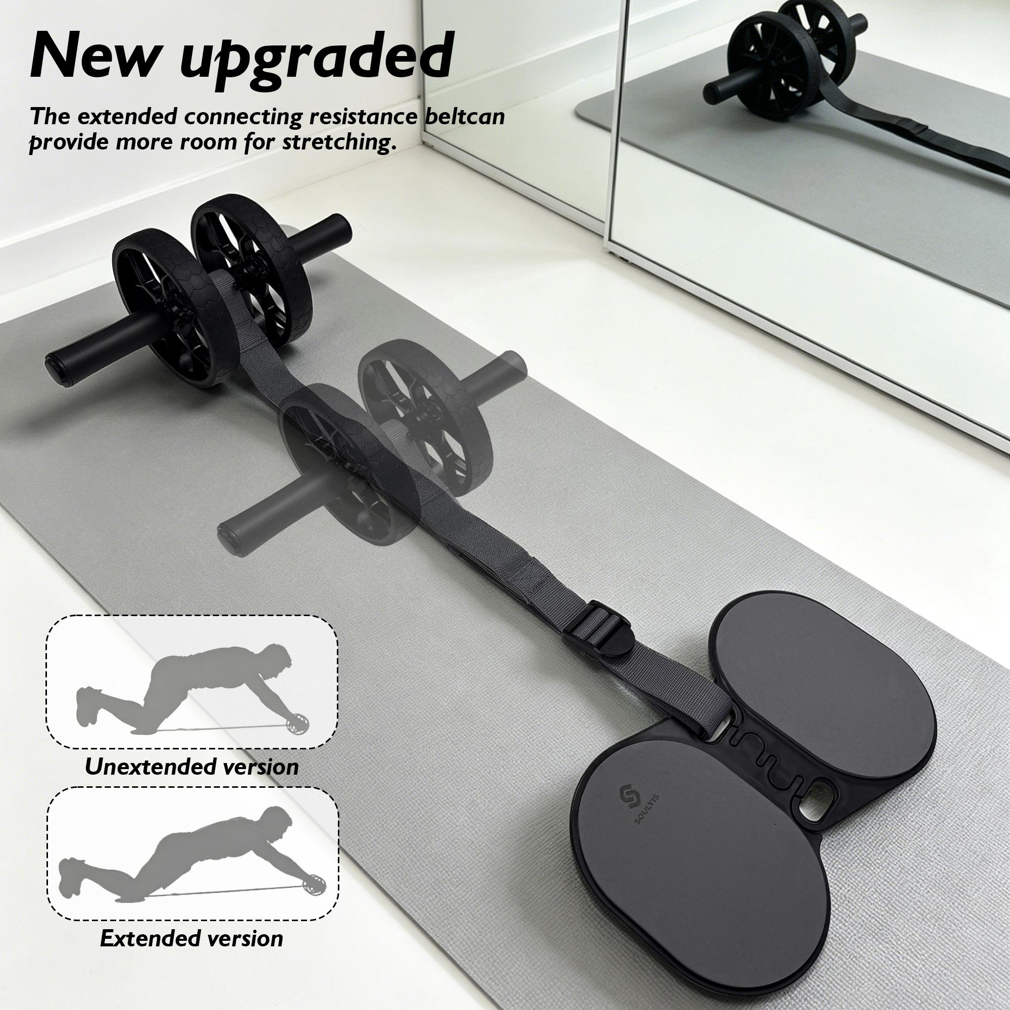 Wałek do ćwiczeń mięśni brzuch – Ab Roller Wheel With Elbow Support recenzja i cena