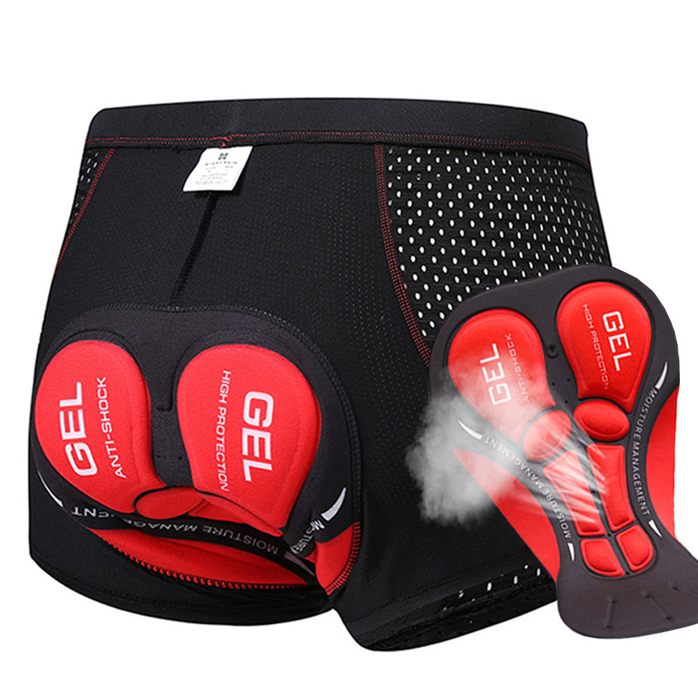 Spodenki rowerowe szybkoschnąc – Padded Cycling Shorts 5D Gel recenzja i cena