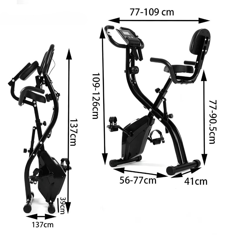 Rower treningowy stacjonarny,  – Exercise Bike Magnetic Resistance recenzja i cena